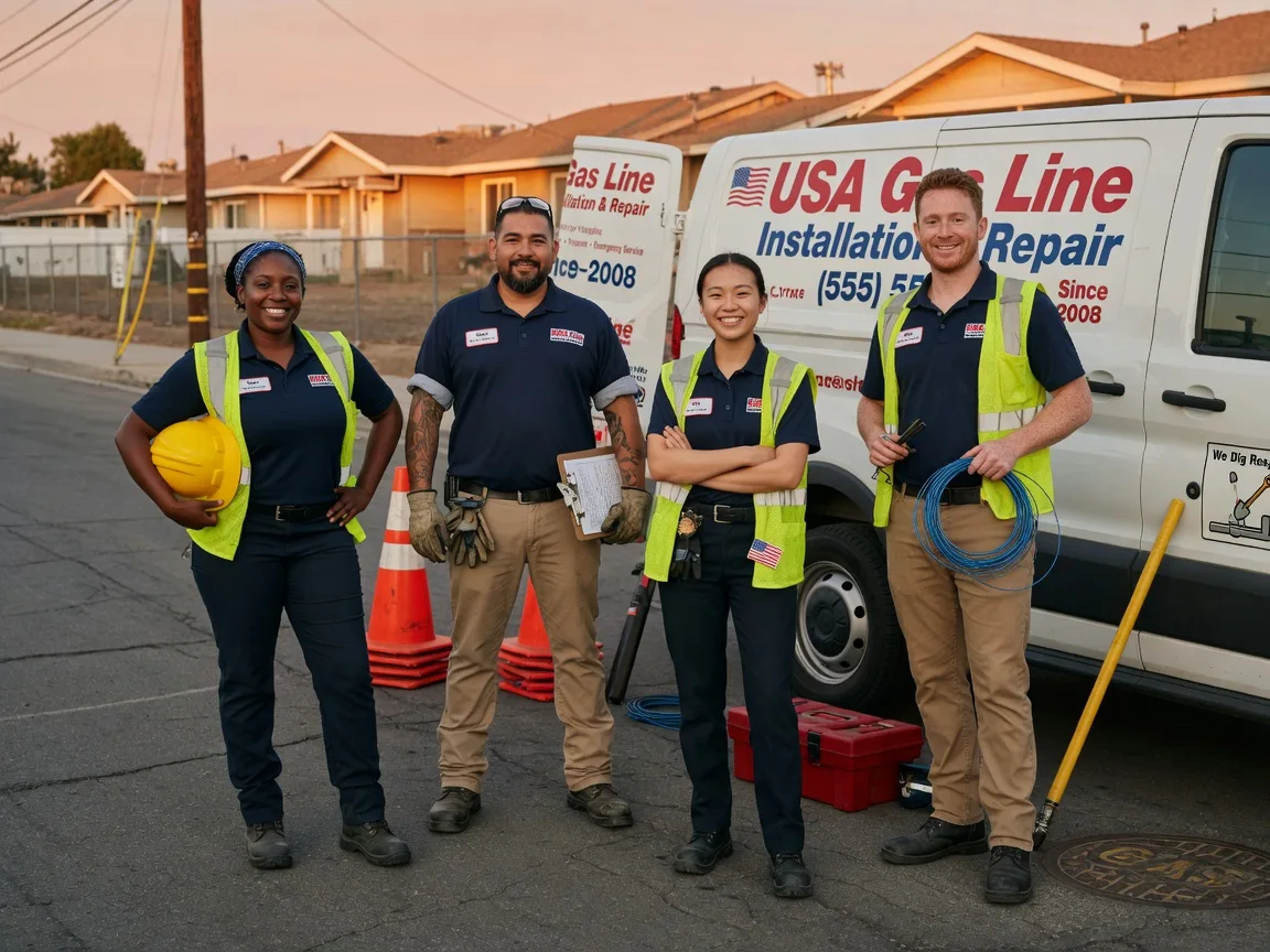 Gas Line Installation company in Blue Ball, PA